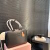 MIU Matelassé Black Leather - Bag – Red · Ref. AC26355