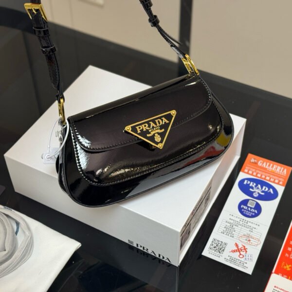 PR Cleo Black Patent Leather - Bag