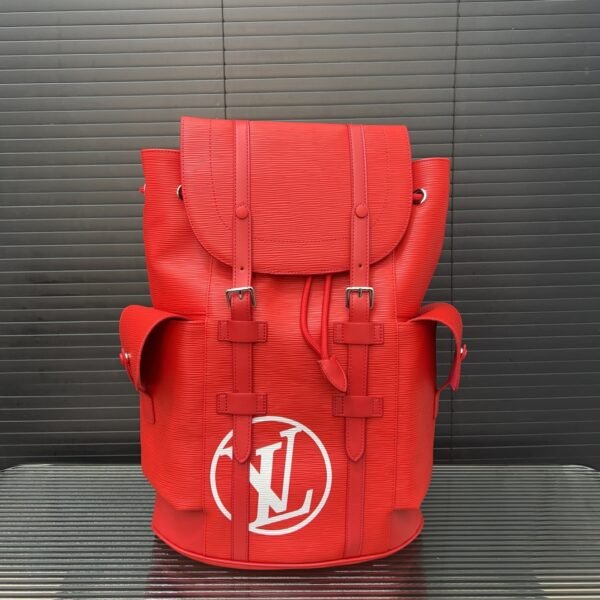 LV Christopher PM Red Epi Leather - Bag
