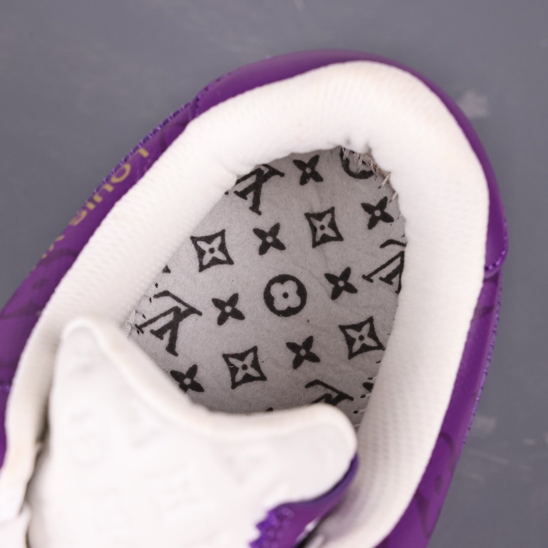 LV Trainer Sneaker Purple Monogram - Sneakers - Image 3