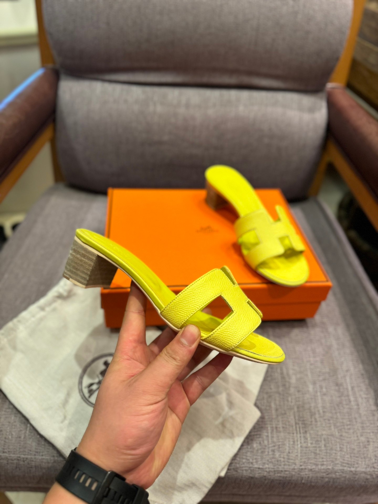 HM Oran Sandals Yellow - Sandals - Image 5