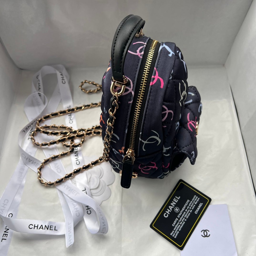 CC Graffiti Mini Backpack Multicolor Quilted - Bag - Image 7