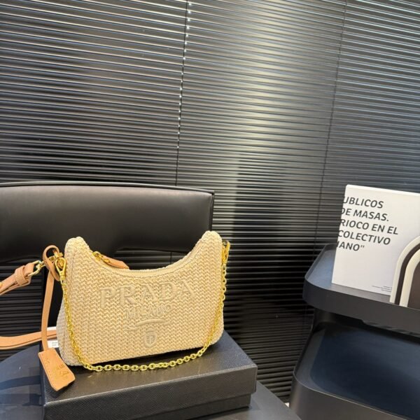 PR Cleo Raffia Beige Raffia - Bag