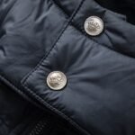 BBR Logo Puffer Jacket Dark Grey – Veste
