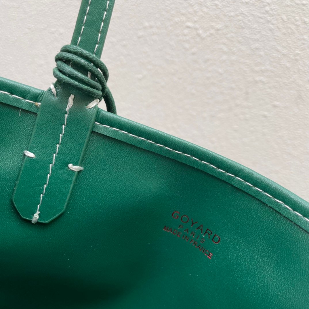GYD Anjou 20cm Green Monogram - Bag - Image 9