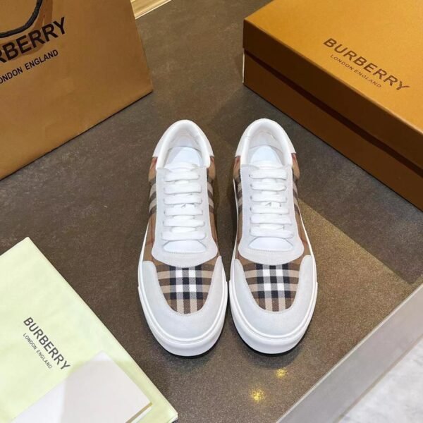 BBR Vintage Check Sneakers Beige Check - Sneakers