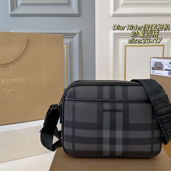 BBR London Check Camera Bag - Bag