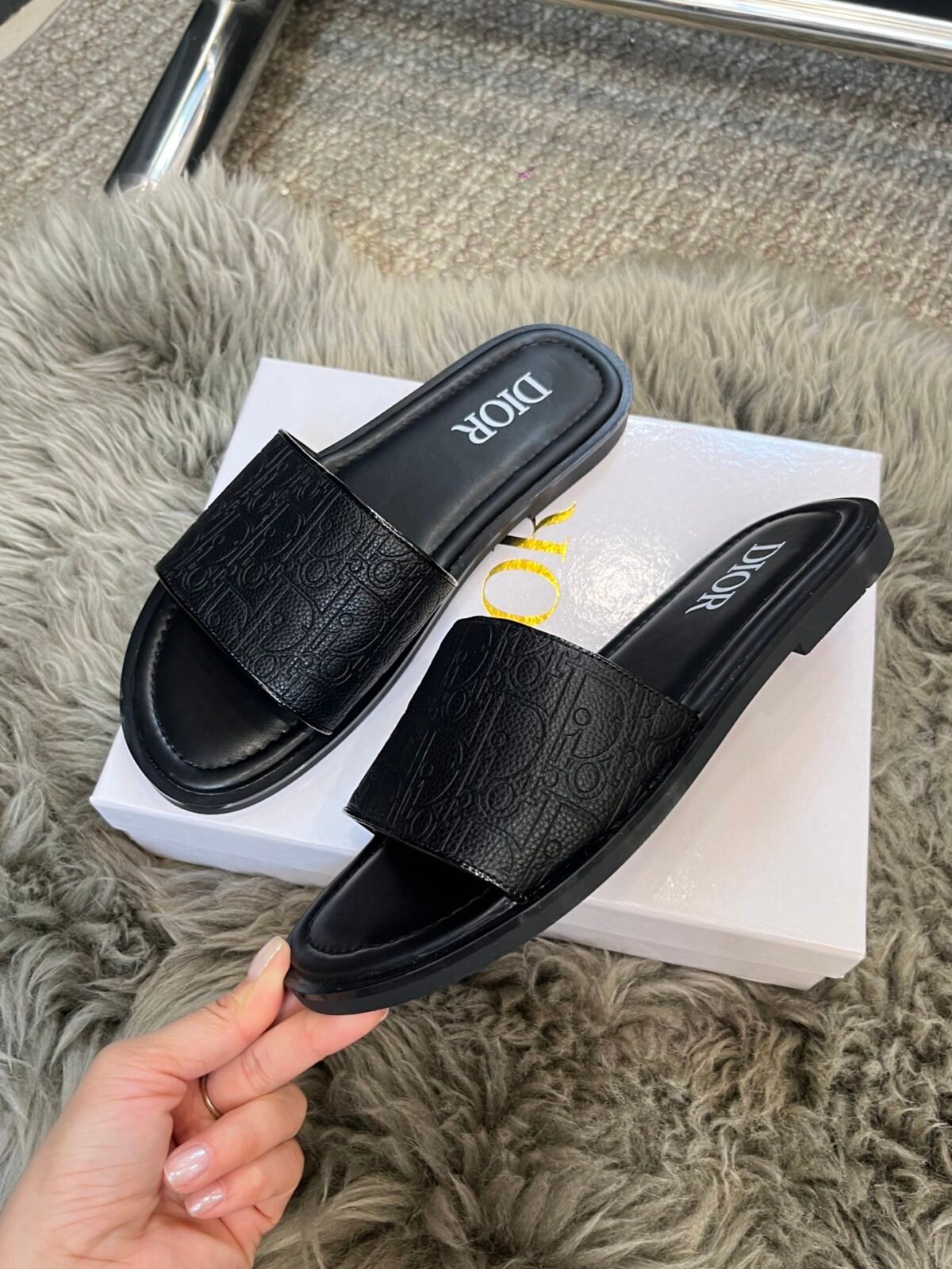 CD Oblique Slides Black – Slides — 3