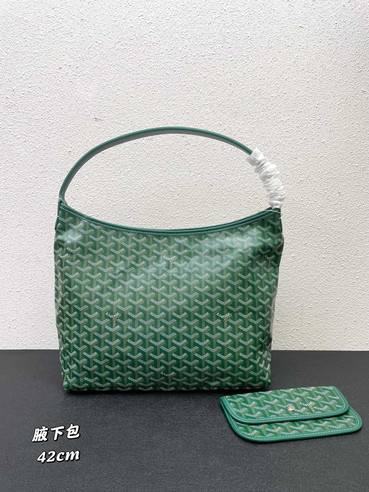 GYD Saint Louis GM Green GYDine Canvas - Bag
