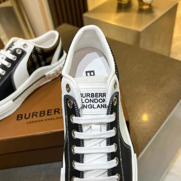 BBR Vintage Check Sneakers Black/White - Sneakers