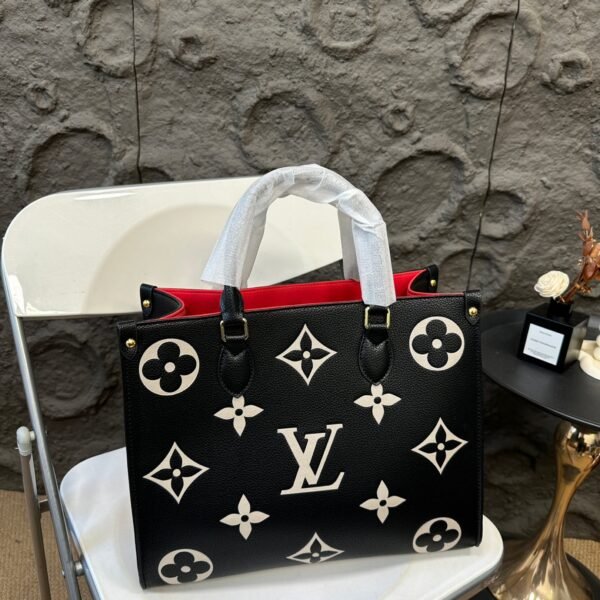 LV Onthego MM Monogram Empreinte Black - Bag