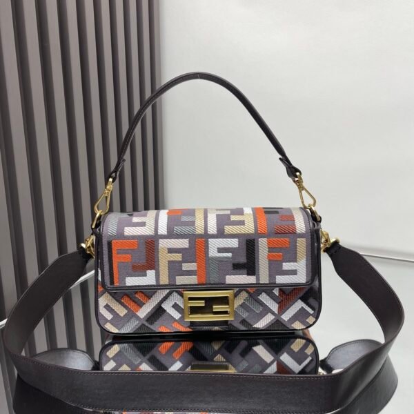 FD Baguette Multicolor Canvas - Bag