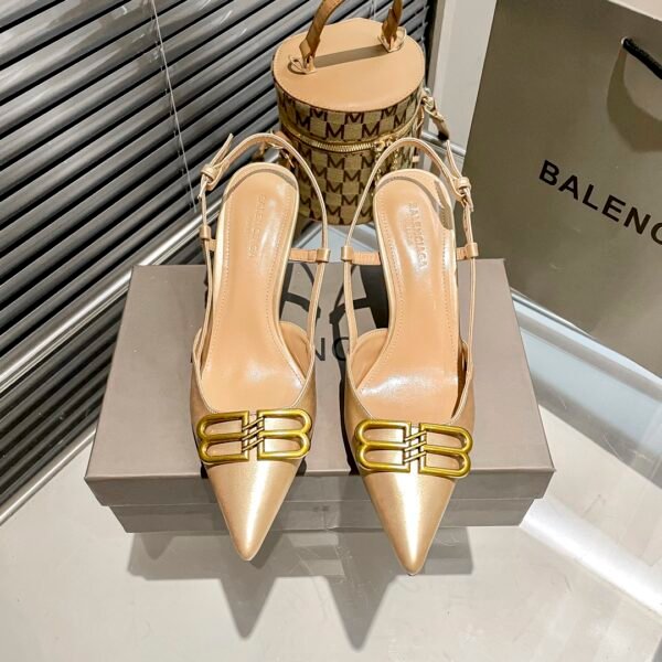 BAL Knife Slingback Pumps - Heels