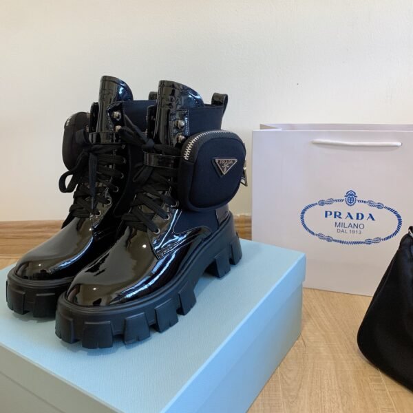 PR Monolith Brushed Leather Boots - Boots