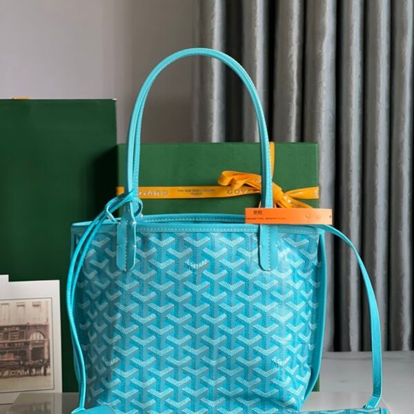 GYD Saint Louis PM Turquoise GYDine Canvas - Bag
