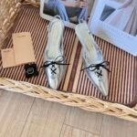 MIU Slingback Pumps – Scarpe con tacco