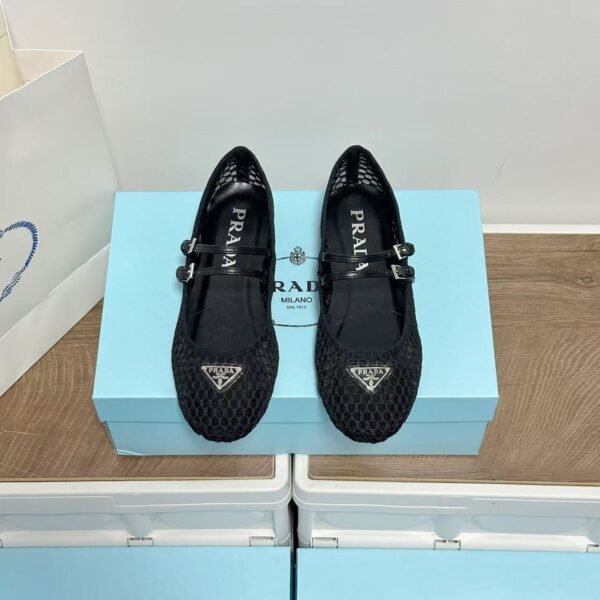 PR Mesh Ballet Flats - Shoes