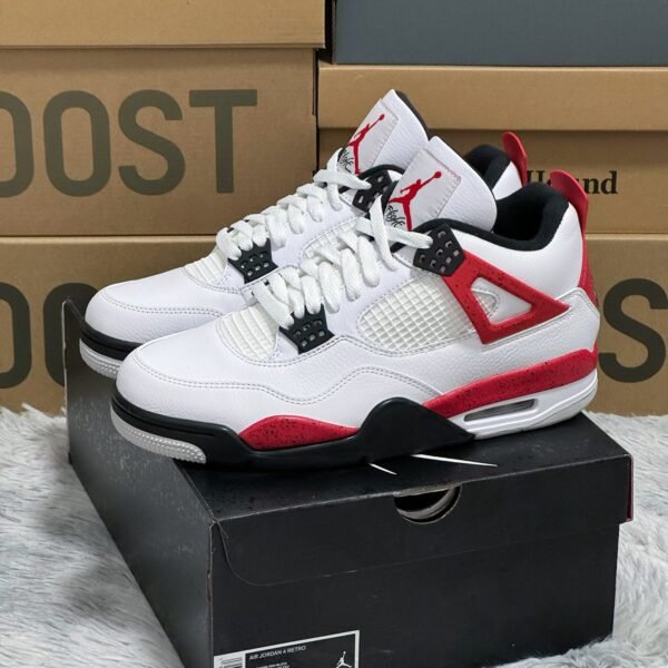 NK Air Jordan 4 Retro Fire Red - Sneakers