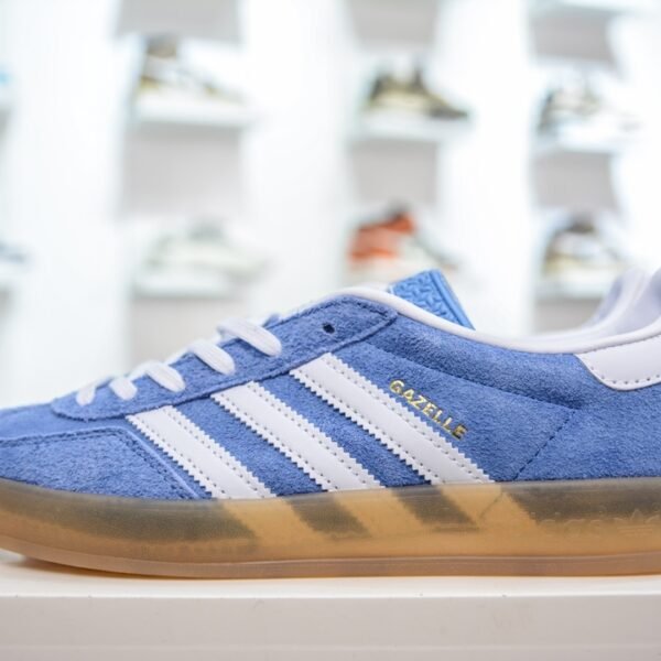 AD Gazelle Blue Suede - Sneakers