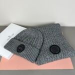 CG Arctic Disc Toque & Scarf Set Red Wool – Cappello