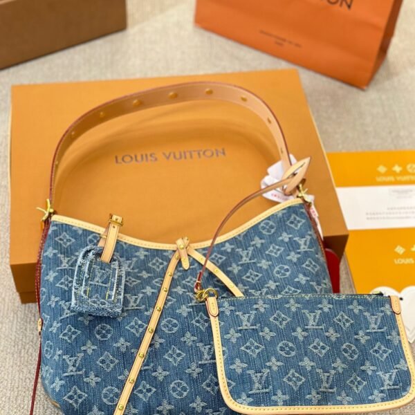 LV Loop MM Monogram Denim - Bag