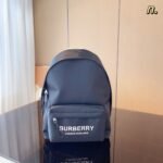 BBR Logo Print Backpack – Sac à dos – Rouge