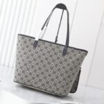 TB Large Monogram Shopping Bag – Rosso