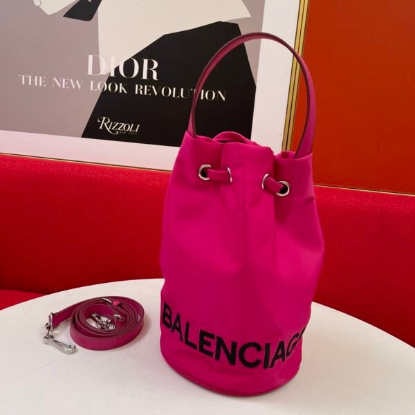 BAL Spring Summer New NAVY CABAS Bucket Bag
