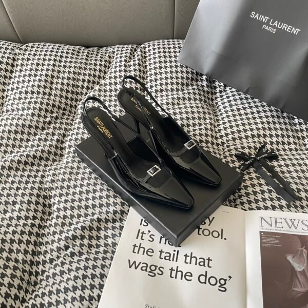 YSL Opyum Slingback Pumps - Heels
