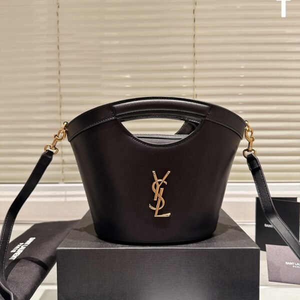 YSL Le 5 à 7 Hobo Black Leather - Bag