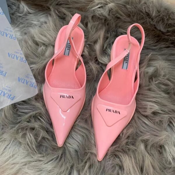 PR Slingback Pointed Toe Pumps - Heels