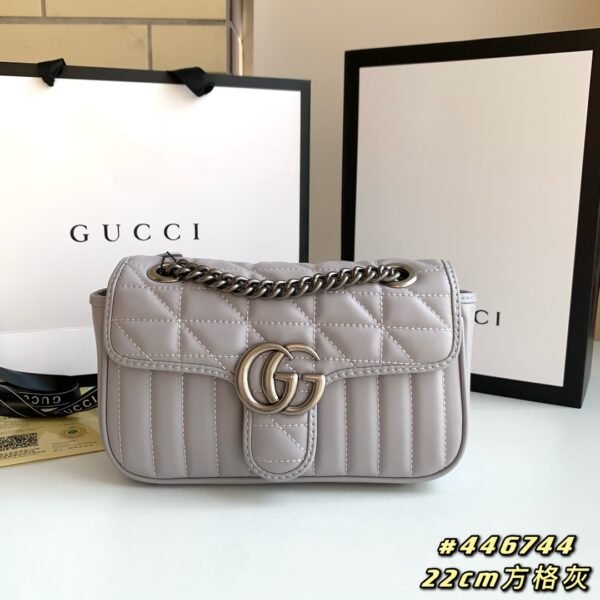 GG GG Marmont Matelassé Mini Bag - Bag