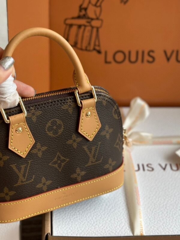 LV Alma BB Monogram – Tasche – Gelb
