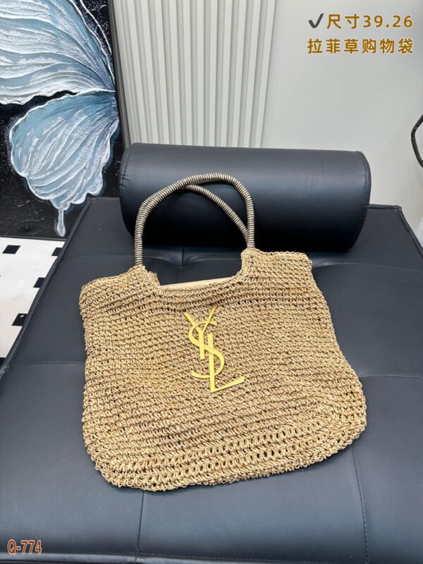 YSL Panier Medium Raffia – Bag