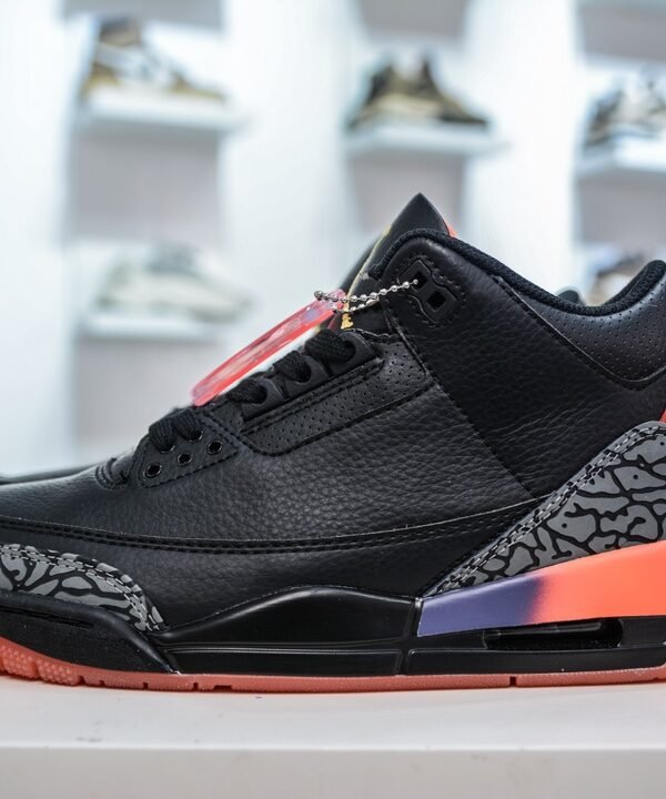 NK Air Jordan 3 Retro J Balvin Black/Multicolor – Sneakers