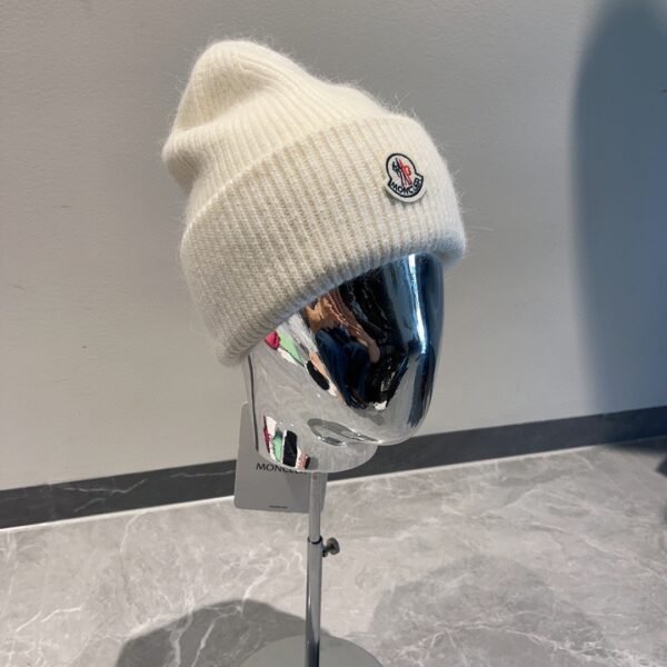 MCL Logo Beanie White Wool - Hat
