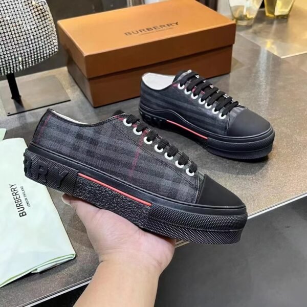BBR Vintage Check Sneakers Black Check - Sneakers