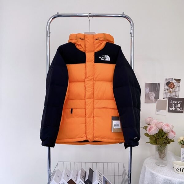 TNF Nuptse Jacket Orange/Black - Jacket