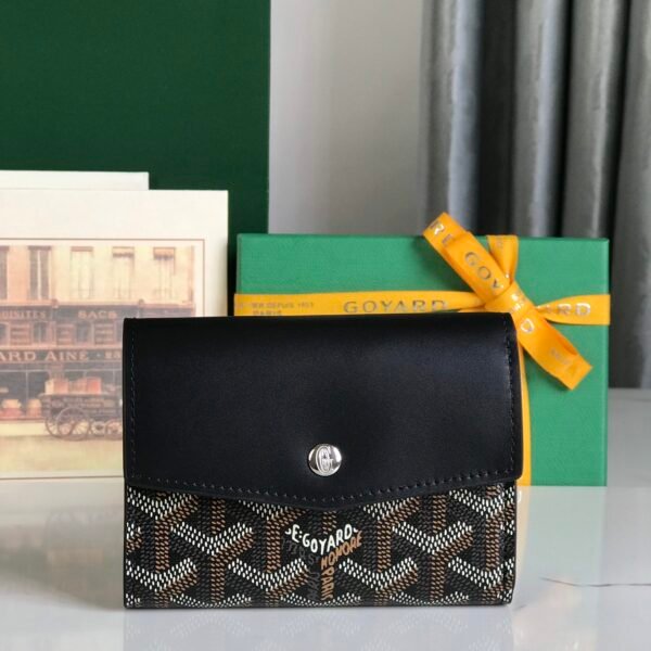 GYD Saint Sulpice Black GYDine Canvas - Wallet