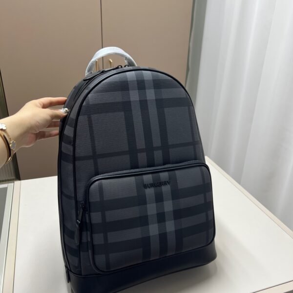 BBR London Check Backpack Navy Check - Backpack