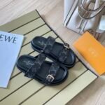 LV Paseo Flat Comfort Sandal Monogram Canvas – Sandals