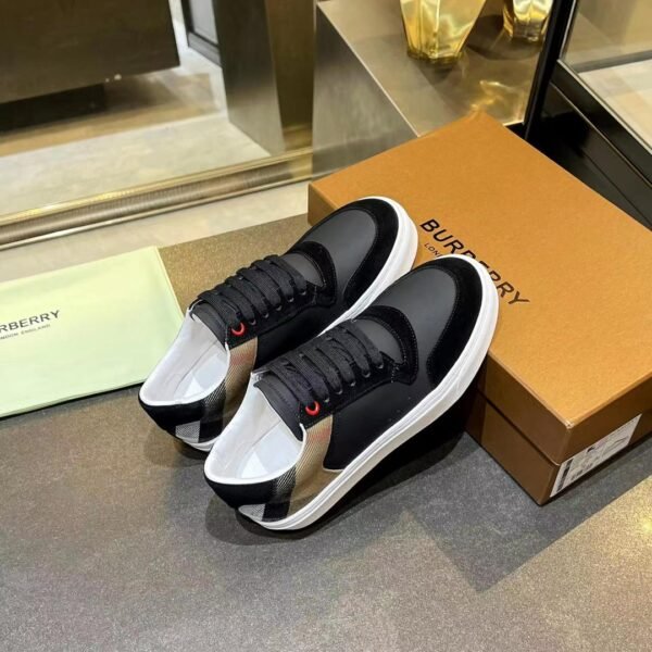 BBR Vintage Check Sneakers Black/Beige - Sneakers