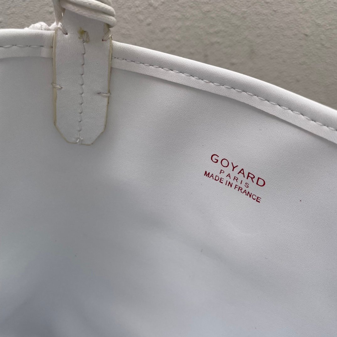 GYD Anjou 20cm White Monogram - Bag - Image 8