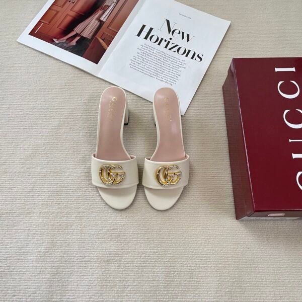 GG Marmont Slide Sandal - Heels