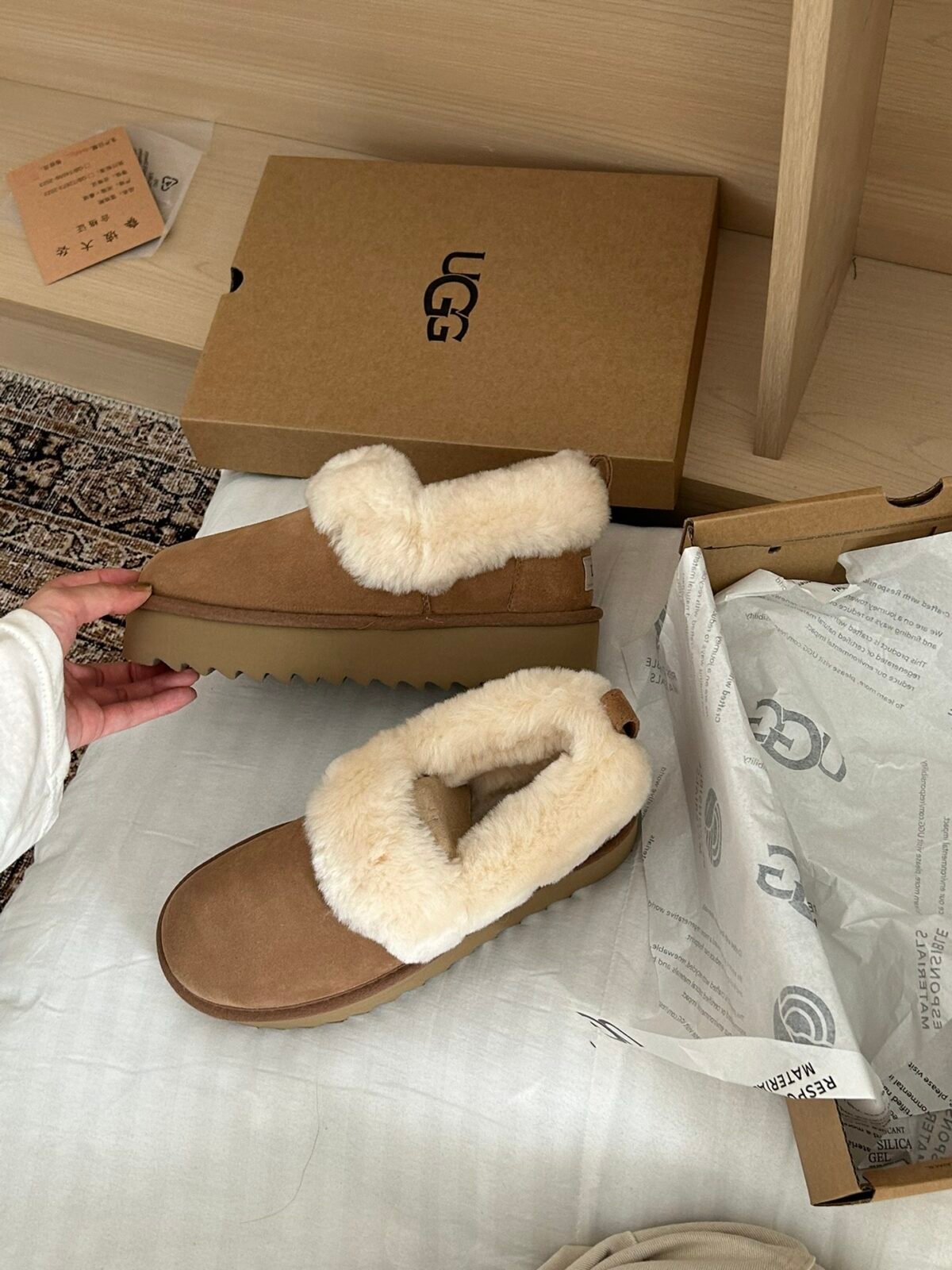 UGG Tasman LTA Chestnut – Schuhe — 2