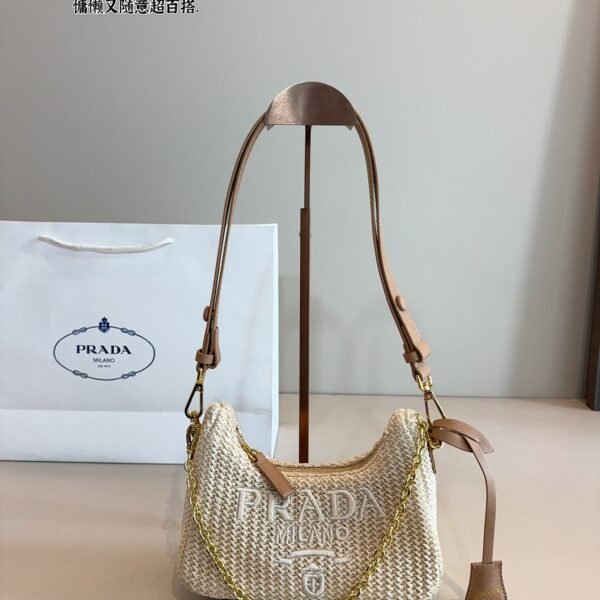 PR Cleo Raffia Beige Raffia - Bag