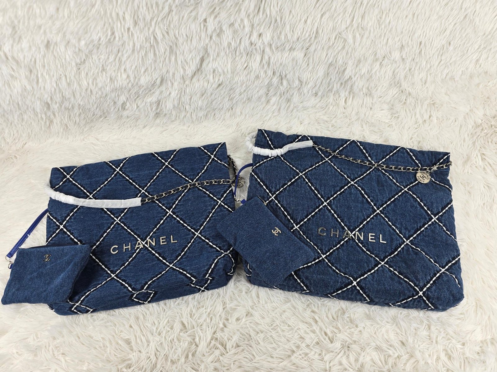 CC Deauville Small Blue Denim - Bag - Image 2