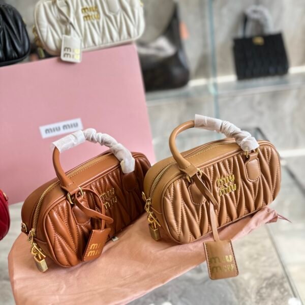 MIU Matelassé Bowling Bag - Bag