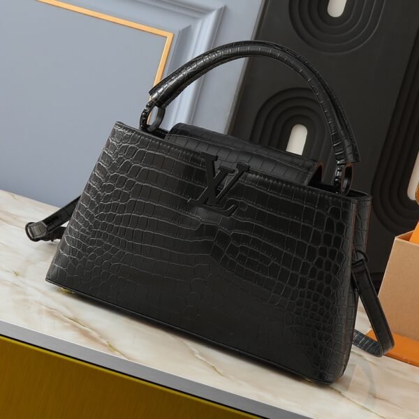 LV Capucines Black Crocodile - Bag