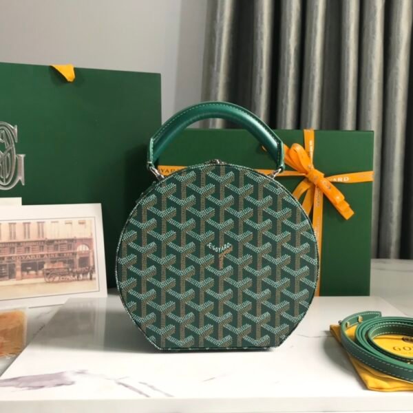 GYD Alto Box Bag Green GYDine Canvas - Bag